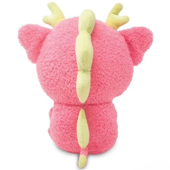 BNWT large size Cuddle Barn Pink Dragon Plush Dorian the Dragon Fruit - Picture 3 of 3